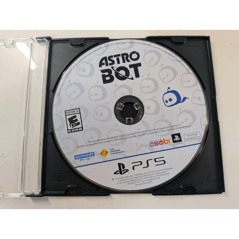ASTRO BOT PS5 PlayStation 5-  Tested Disc Only